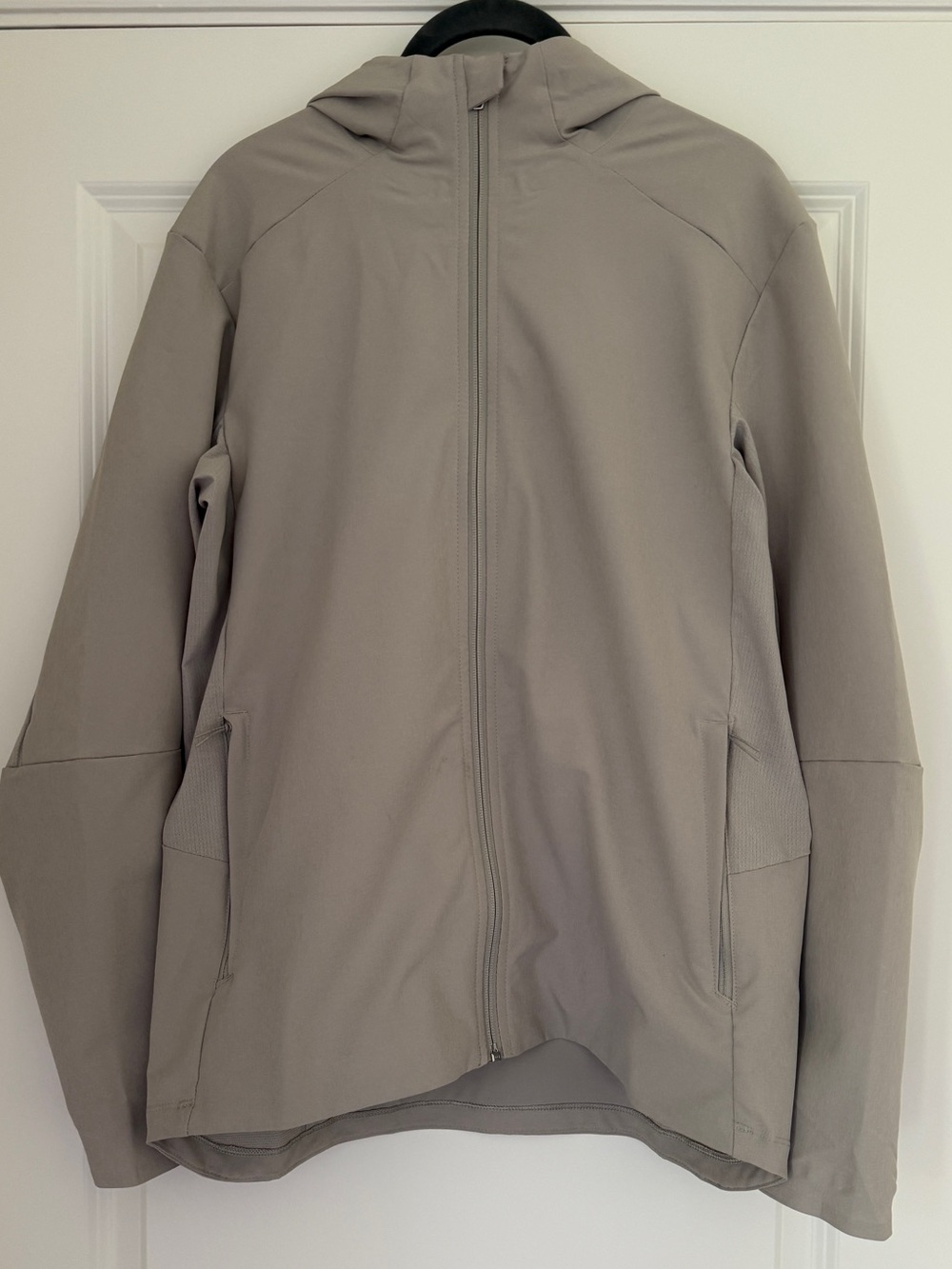 Men’s Lululemon Athletica Hooded Jacket - beige size small